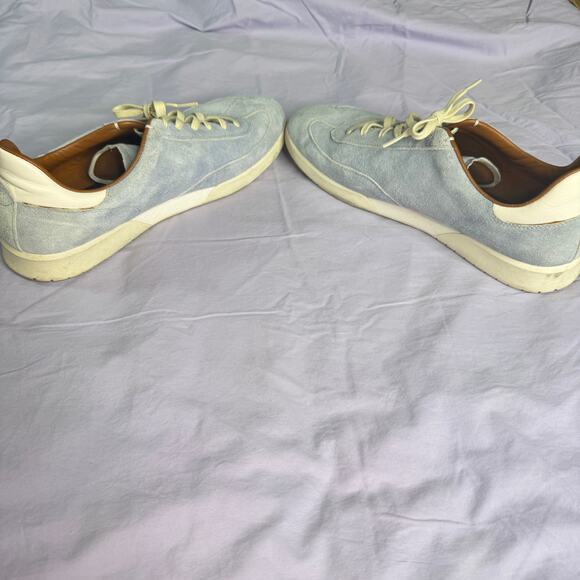 Cole Haan GrandPro Men's size 12M Light Blue Suede Lace Up Casual Shoe Sneaker - Picture 5 of 9